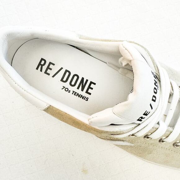 Re/Done Suede Sneakers Re/Done 70s Tennis Shoe Size 39 Italy - Picture 2 of 8